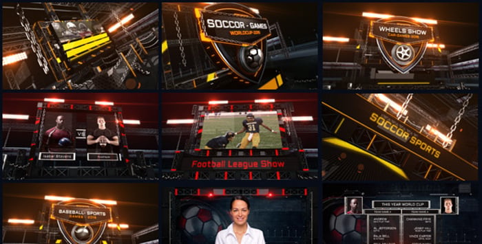 Sports Broadcast Templates Editable Broadcast Templates Envato
